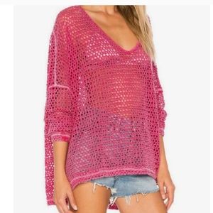 We The Free Boho Crochet Style Top